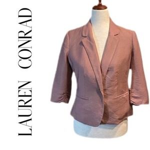 LAUREN CONRAD 3 QUARTER SLEEVE BLAZER